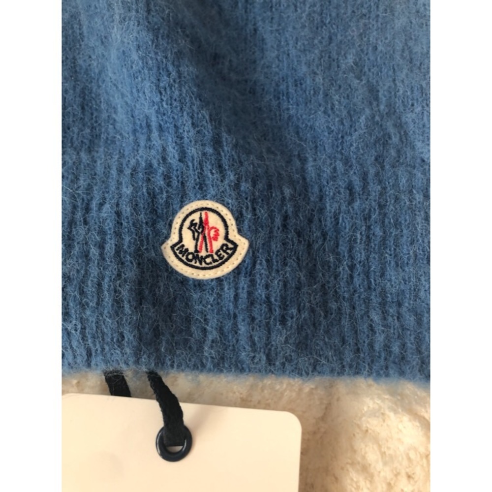 Moncler Beanie Hat. Blue. New! - Picture 2 of 7